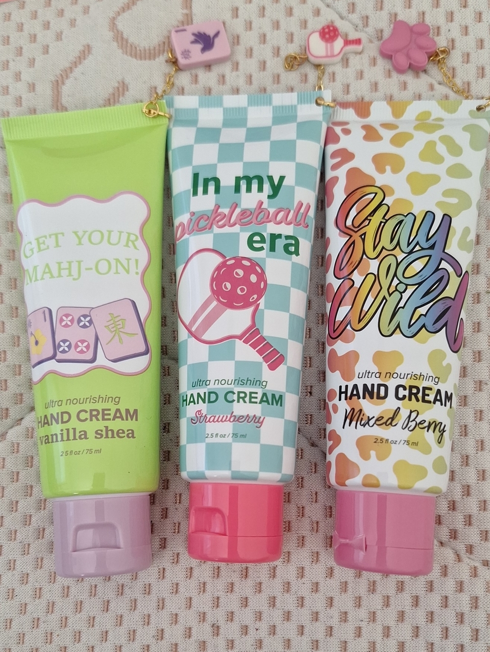 Hand Cream - Vanilla Shea (Green) and Strawberry (Blue Check)